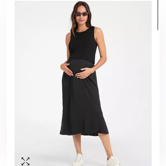 Seraphine Dresses & Skirts - SERAPHINE 2-in-1 Maternity and Nursing Knit Top Dress